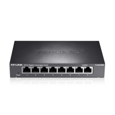 TP-Link TL-SG1008D 高性能8口全千兆交换机助力网络监控与工程
